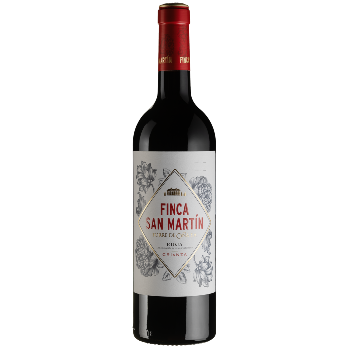Вино Torre de Ona Finca San Martin Crianza / Фінка Сан Мартін Кріанца, червоне сухе, 0.75 л Вино Torre de Ona Finca San Martin Crianza / Фінка Сан Мартін Кріанца, червоне сухе, 0.75 л