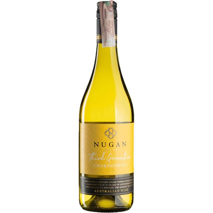 Вино Nugan Estate Chardonnay Third Generation / Шардоне Сьорд Дженерейшн, біле сухе, 0.75 л
