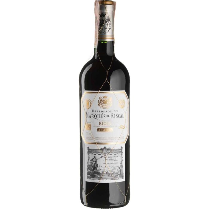 Вино Marques de Riscal Marques de Riscal Reserva / Маркіз де Ріскаль Резерва, червоне сухе, 0.75 л Вино Marques de Riscal Marques de Riscal Reserva / Маркіз де Ріскаль Резерва, червоне сухе, 0.75 л