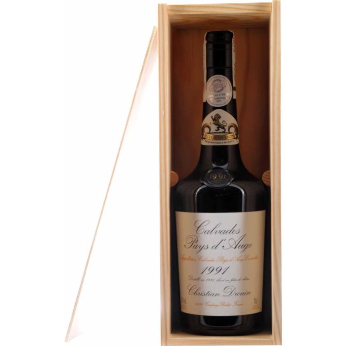Кальвадос Calvados Coeur de Lion Pays d'Auge 1991, 0.7 л