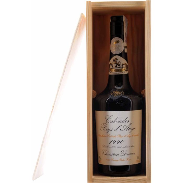 Кальвадос Calvados Coeur de Lion Pays d'Auge 1990, 0.7 л