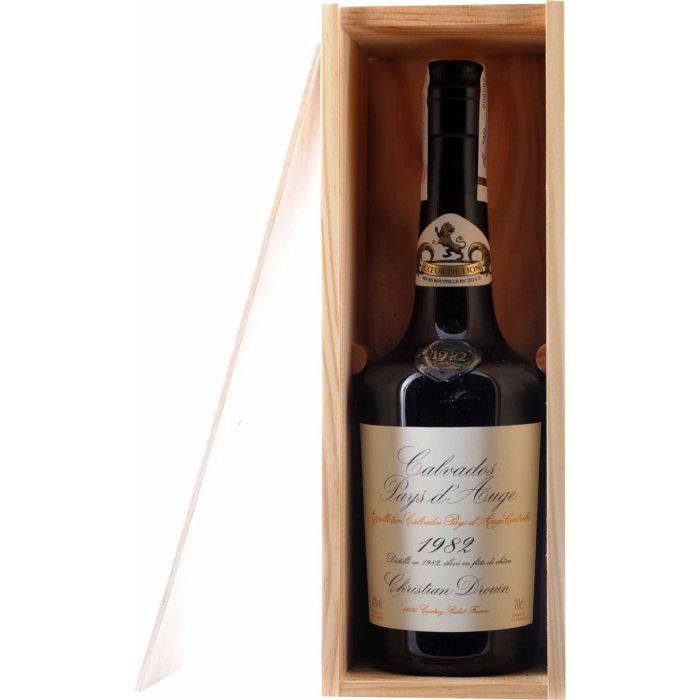 Кальвадос Calvados Coeur de Lion Pays d'Auge 1982, 0.7 л