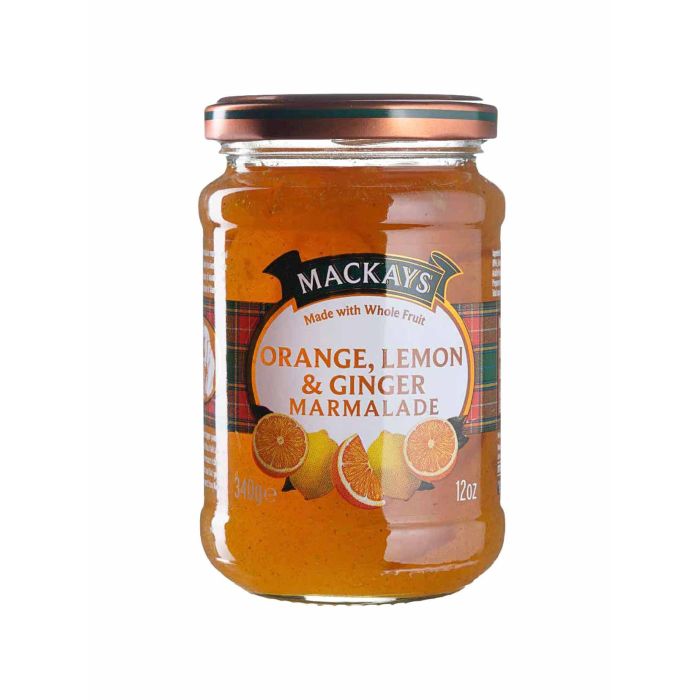 Конфітюр Апельсин та лимон з імбиром 340г, Mackays (Шотландія)