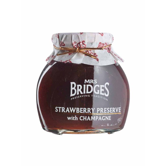 Конфітюр полуниця з шампанським 340г, Mrs Bridges (Шотландія)