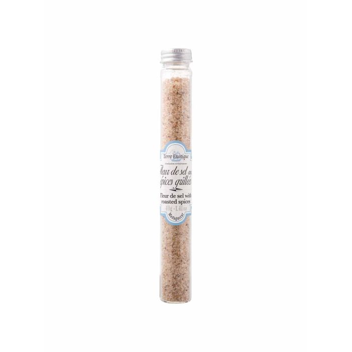 Сіль Фльор де сель з прянощами 40г, Terre Exotique (Франція) Сіль Фльор де сель з прянощами 40г, Terre Exotique (Франція)
