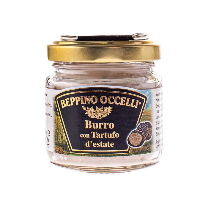 Масло вершкове з чорним трюфелем 80г, Beppino Occelli (Італія)