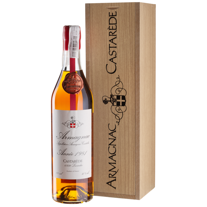 Арманьяк Armagnac Castarede 1981, 0.7 л