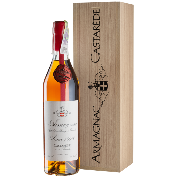 Арманьяк Armagnac Castarede 1978, 0.7 л