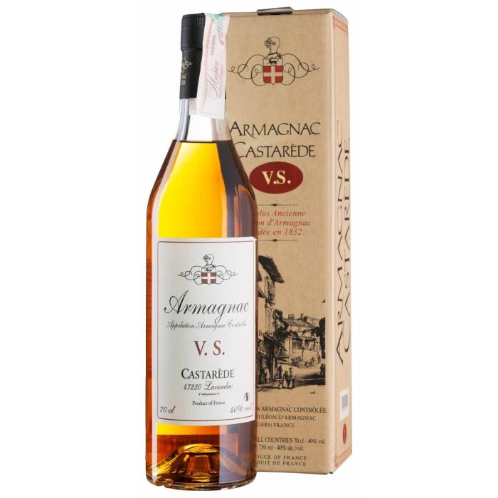 Арманьяк Armagnac Castarede VS, 0.7 л