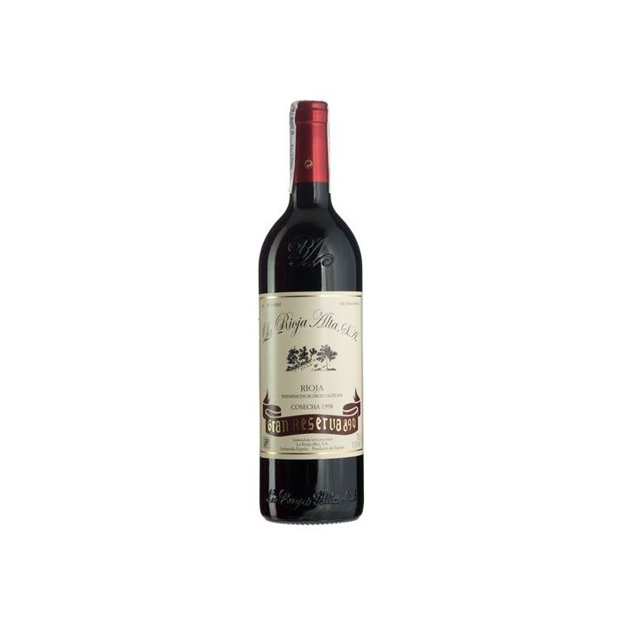 Вино La Rioja Alta Gran Reserva 890 / Гран Резерва 890 1998, червоне сухе, 0.75 л Вино La Rioja Alta Gran Reserva 890 / Гран Резерва 890 1998, червоне сухе, 0.75 л