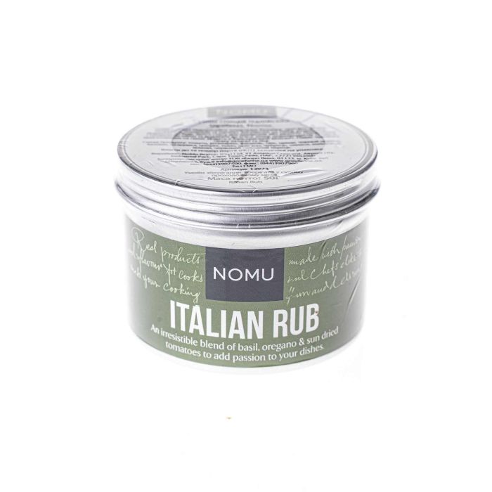 Суміш спецій Italian (дрібна) 50г, Nomu (ПАР) Суміш спецій Italian (дрібна) 50г, Nomu (ПАР)
