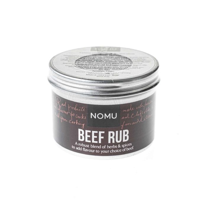 Суміш спецій Beef (дрібна) 50г, Nomu (ПАР) Суміш спецій Beef (дрібна) 50г, Nomu (ПАР)
