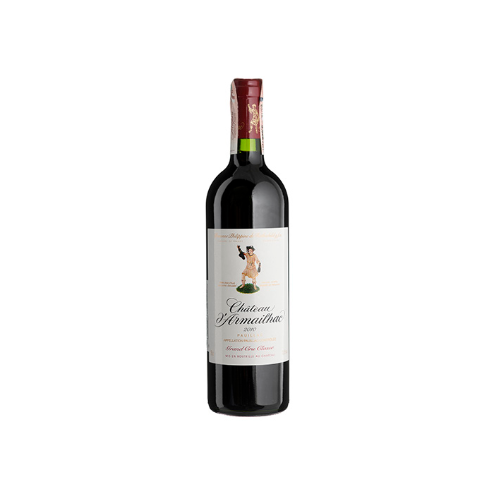 Вино Baron Philippe de Rothschild Chateau d'Armailhac / Шато д'Армайак 2010, червоне сухе, 0.75 л