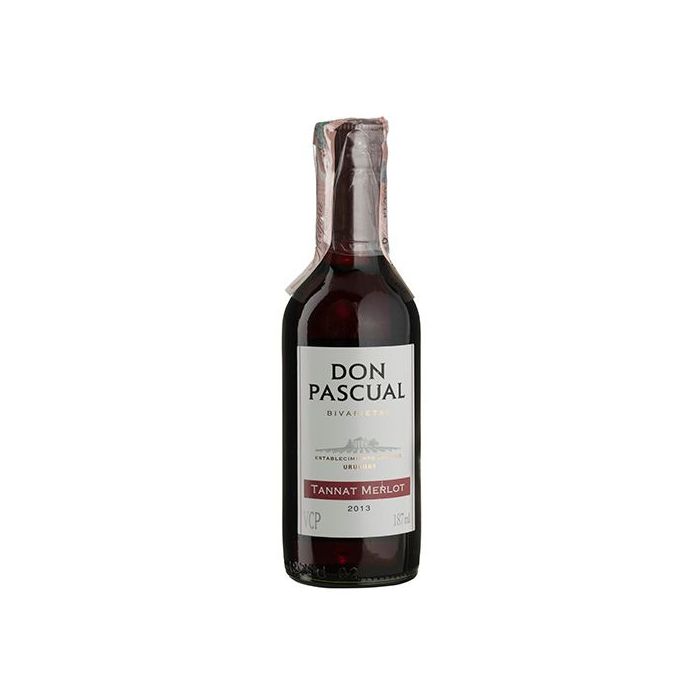Вино Don Pascual Tannat Merlot / Таннат Мерло, червоне сухе, 0.187 л Вино Don Pascual Tannat Merlot / Таннат Мерло, червоне сухе, 0.187 л