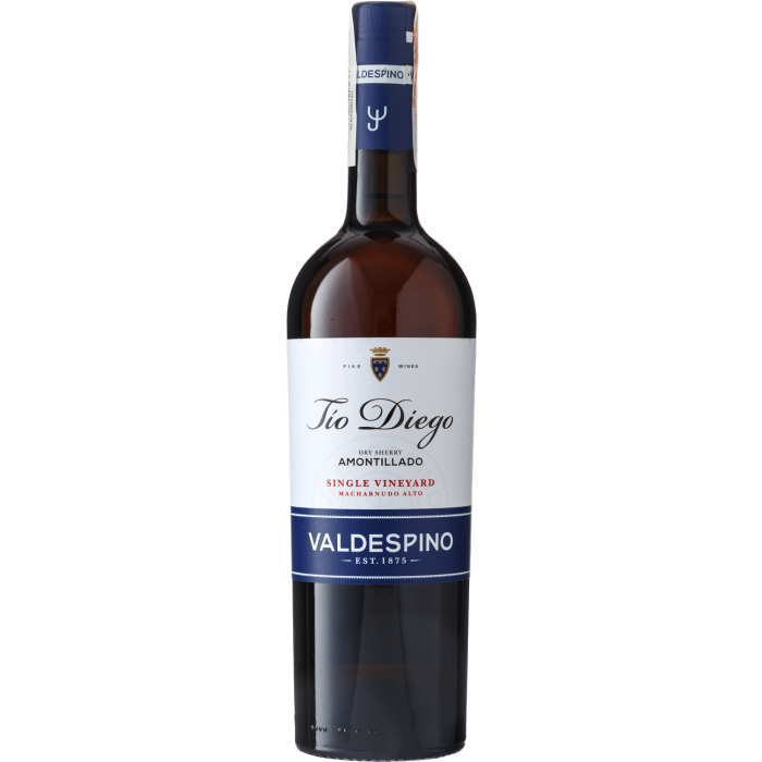 Херес Valdespino Amontillado Tio Diego / Амонтільядо Тіо Дієго, 0.75 л