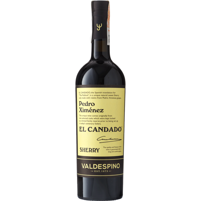 Херес Valdespino Pedro Ximinez El Candado / Педро Хімінез Ель Кандадо, 0.75 л Херес Valdespino Pedro Ximinez El Candado / Педро Хімінез Ель Кандадо, 0.75 л