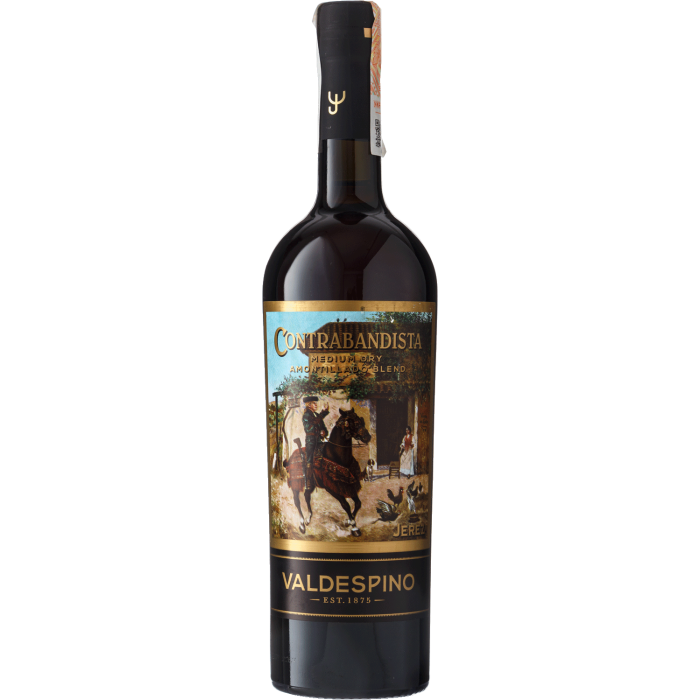 Херес Valdespino Contrabandista Medium Dry / Контрабандіста Медіум Драй, 0.75 л