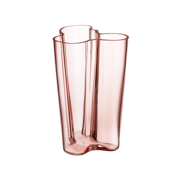 Ваза скляна рожева 25,1см Aalto, Iittala (Фінляндія)
