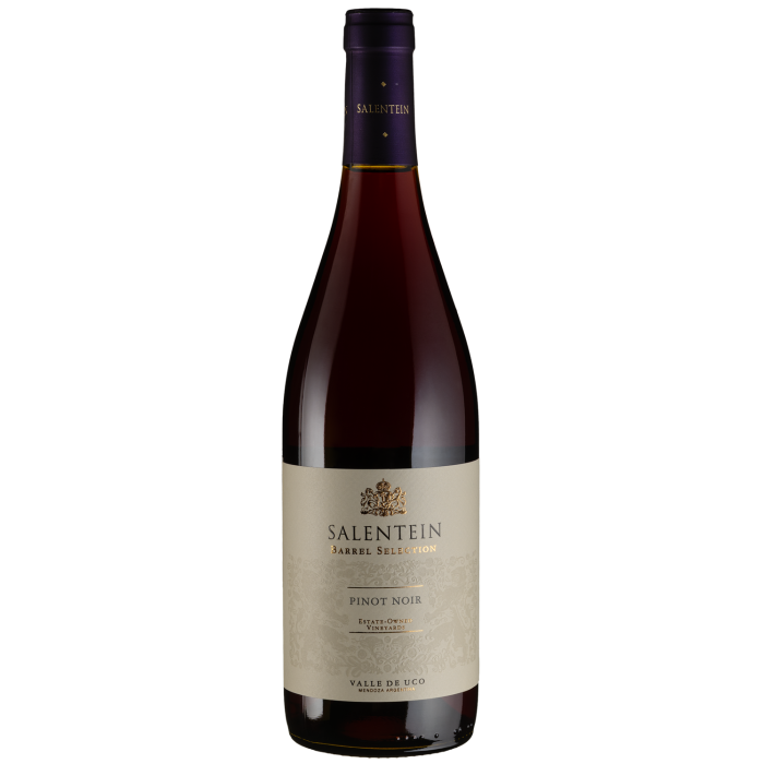 Вино Salentein Pinot Noir Barrel Selection / Піно Нуар Баррел Селекшн, червоне сухе, 0.75 л