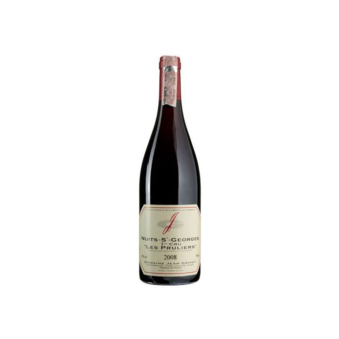 Вино Jean Grivot Nuits-Saint-Georges 1er Cru Les Pruliers / Нюі Сен Жорж Ле Прульє 2008, червоне сухе, 0.75 л