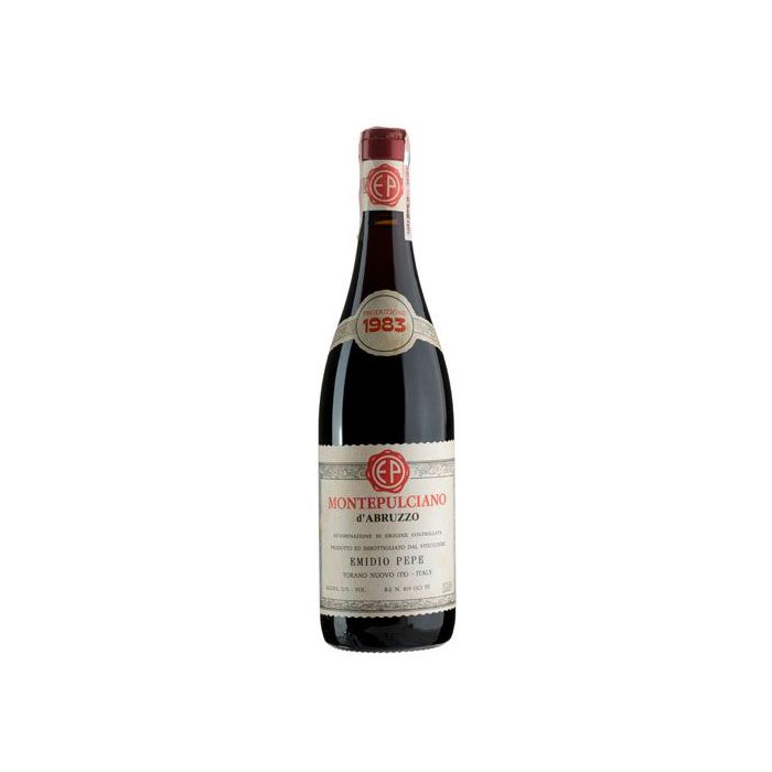 Вино Emidio Pepe Montepulciano d'Abruzzo Riserva / Монтепульчано д'Абруццо Резерва 1983, червоне сухе, 0.75 л Вино Emidio Pepe Montepulciano d'Abruzzo Riserva / Монтепульчано д'Абруццо Резерва 1983, червоне сухе, 0.75 л
