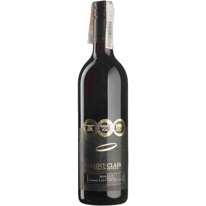 Вино Saint Clair Merlot Hawkes Bay / Мерло Хоукс Бей, червоне сухе, 0.75 л Вино Saint Clair Merlot Hawkes Bay / Мерло Хоукс Бей, червоне сухе, 0.75 л
