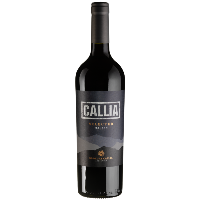 Вино Callia Malbec Selected Callia / Мальбек Селектед Калія, червоне сухе, 0.75 л