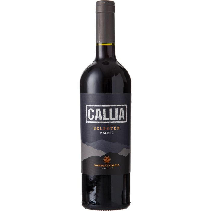 Вино Callia Malbec Selected Callia / Мальбек Селектед Калія, червоне сухе, 0.75 л Вино Callia Malbec Selected Callia / Мальбек Селектед Калія, червоне сухе, 0.75 л