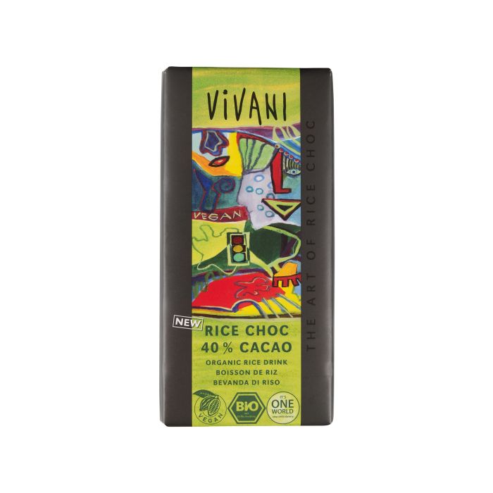 Шоколад чорний органічний з черешнею 35г, Vivani (Німеччина) Шоколад чорний органічний з черешнею 35г, Vivani (Німеччина)