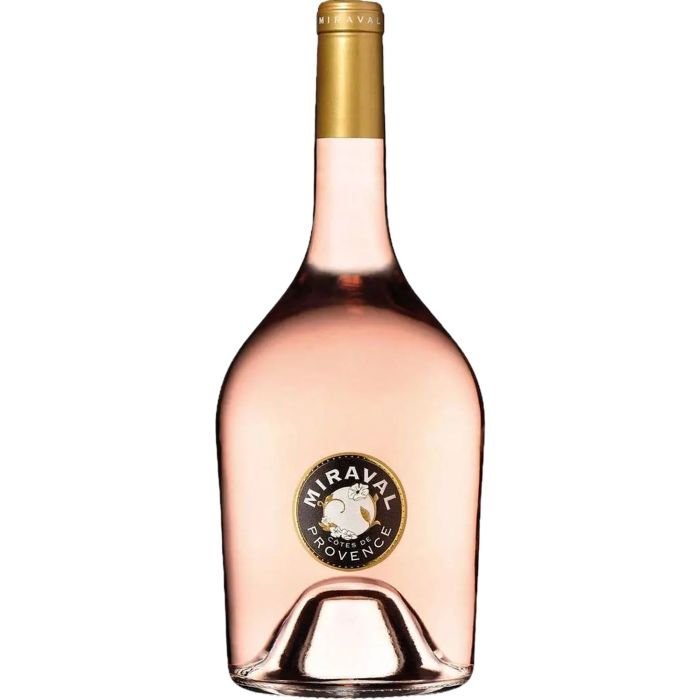 Вино Miraval Miraval Provence Rose / Міравал Прованс, рожеве сухе, 1.5 л