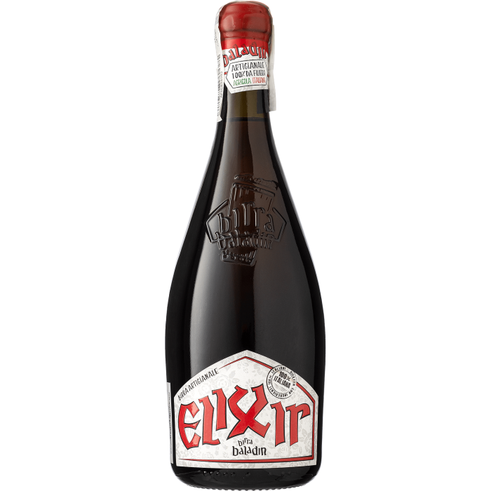 Пиво темне нефільтроване неосвітлене Elixir, Baladin 0,750