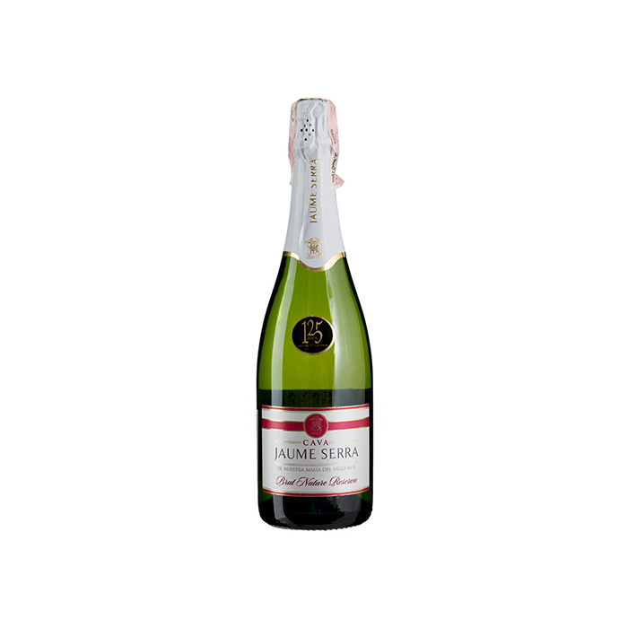 Ігристе Jaume Serra Cava Jaume Serra Brut Nature Reserva / Кава Хауме Серра Брют Натур Резерва, біле, 0.75 л