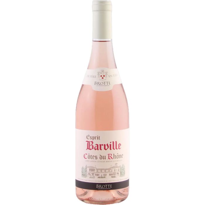 Вино Brotte Cotes du Rhone Esprit Barville / Кот дю Рон Еспрі Барвіль, рожеве сухе, 0.75 л