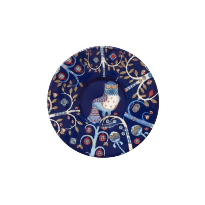 Блюдце для еспресо синє з малюнком 11см Taika, Iittala (Тайланд) Блюдце для еспресо синє з малюнком 11см Taika, Iittala (Тайланд)