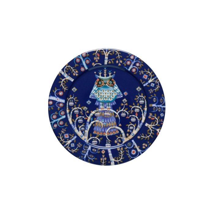 Тарілка синя з малюнком 27см Taika, Iittala (Тайланд) Тарілка синя з малюнком 27см Taika, Iittala (Тайланд)