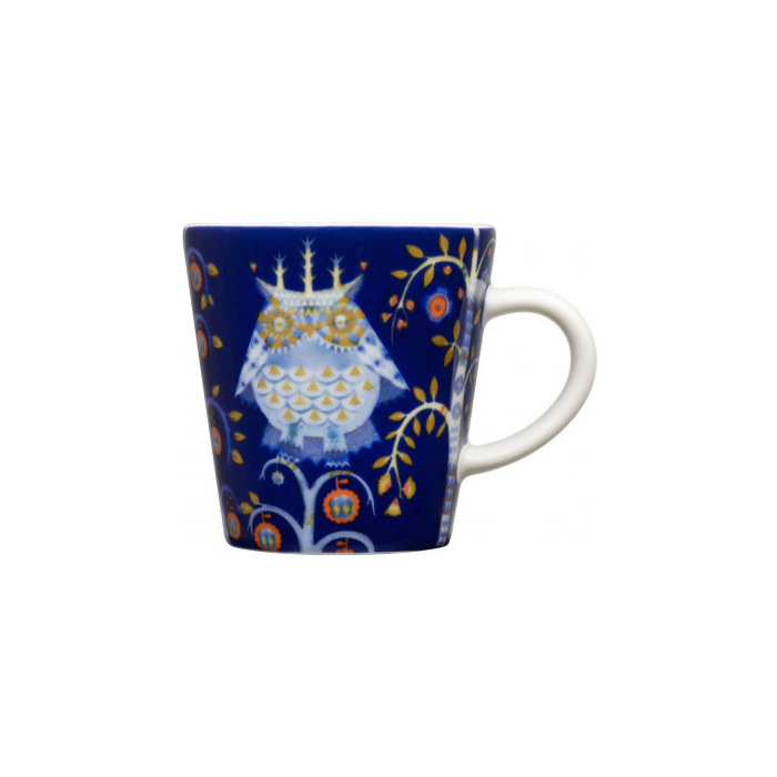 Чашка для еспресо синя з малюнком 100мл Taika, Iittala (Тайланд)