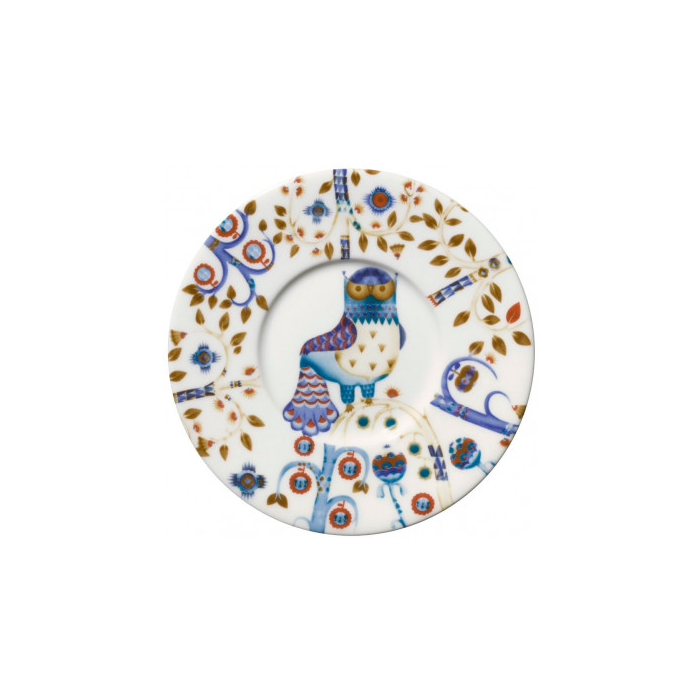 Блюдце біле з малюнком 15см Taika, Iittala (Тайланд)