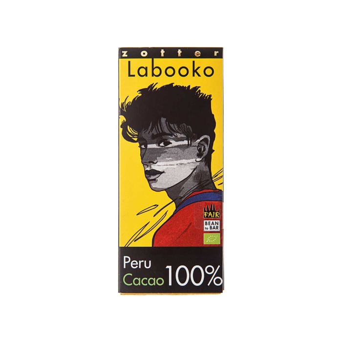 Шоколад чорний Перу 100% какао 2х32,5г, Zotter (Австрія)