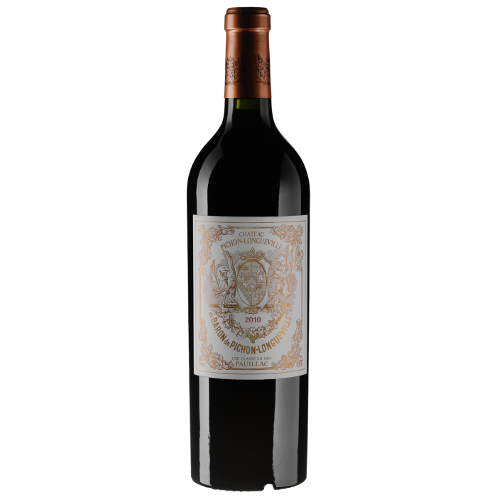 Вино Chateau Pichon-Longueville-Baron Chateau Pichon-Longueville-Baron / Шато Пішон Лонгвіль Барон 2010, червоне сухе, 0.75 л