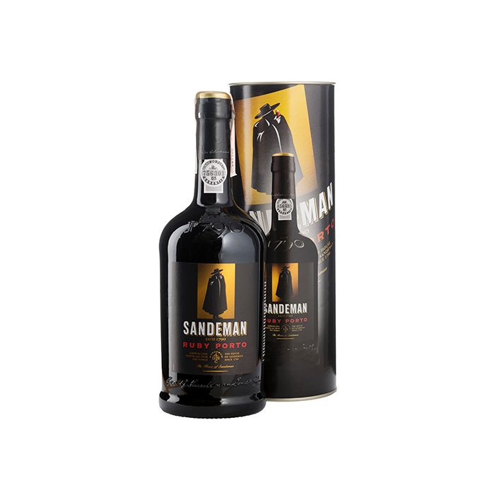Портвейн Sandeman Sandeman Ruby, gift box / Сандеман Рубі, подарункова коробка, 0.75 л
