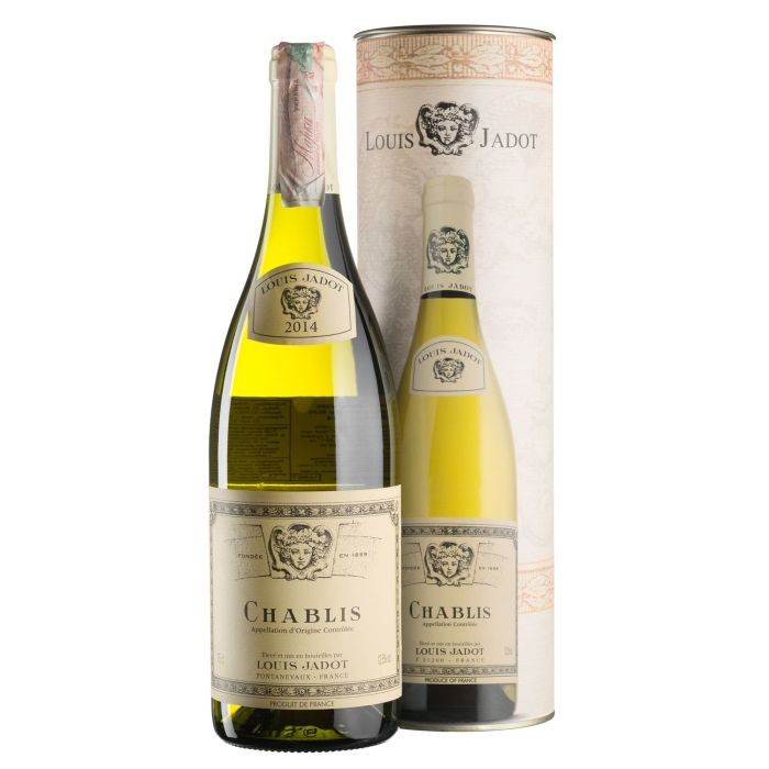 Вино Louis Jadot Chablis, gift box / Шаблі, подарункова коробка, біле сухе, 0.75 л