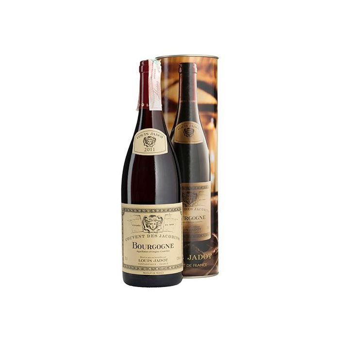 Вино Louis Jadot Bourgogne Couvent des Jacobins, gift box / Бургонь Кувент де Жакобан, подарункова коробка, червоне сухе, 0.75 л
