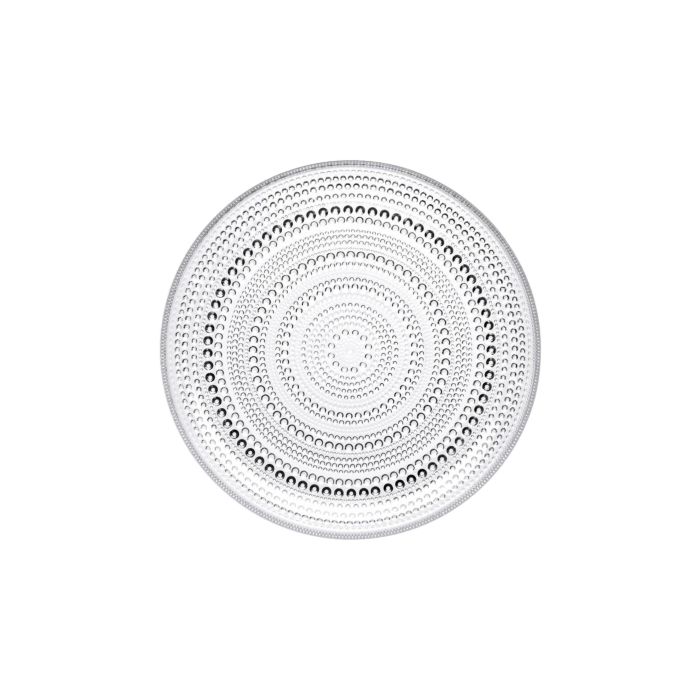 Тарілка скляна прозора 24,8см Kastehelmi, Iittala Тарілка скляна прозора 24,8см Kastehelmi, Iittala
