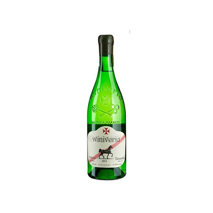 Вино Winiveria Tsinandali / Цинандалі, біле сухе, 0.75 л