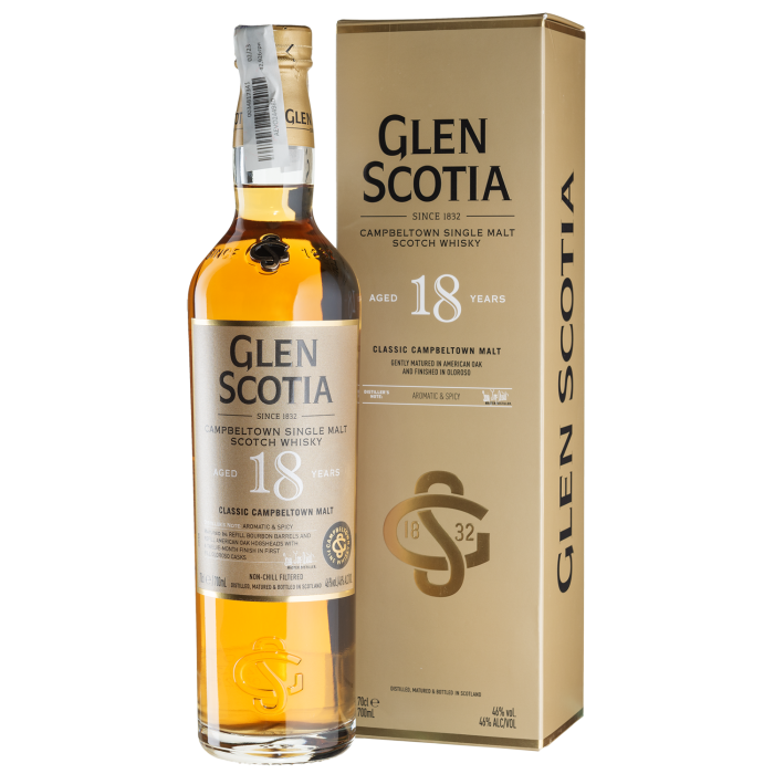 Віскі Glen Scotia 18yo, 0.7 л Віскі Glen Scotia 18yo, 0.7 л