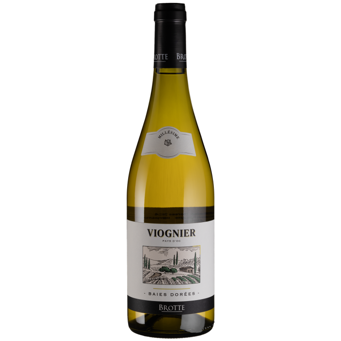 Вино Brotte Viognier Baies Dorees / Віоньє Бе Доріс, біле сухе, 0.75 л