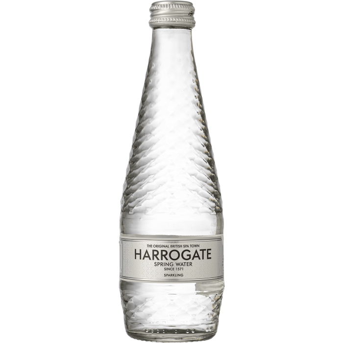 Вода мінеральна природна слабогазована скло 330мл, Harrogate