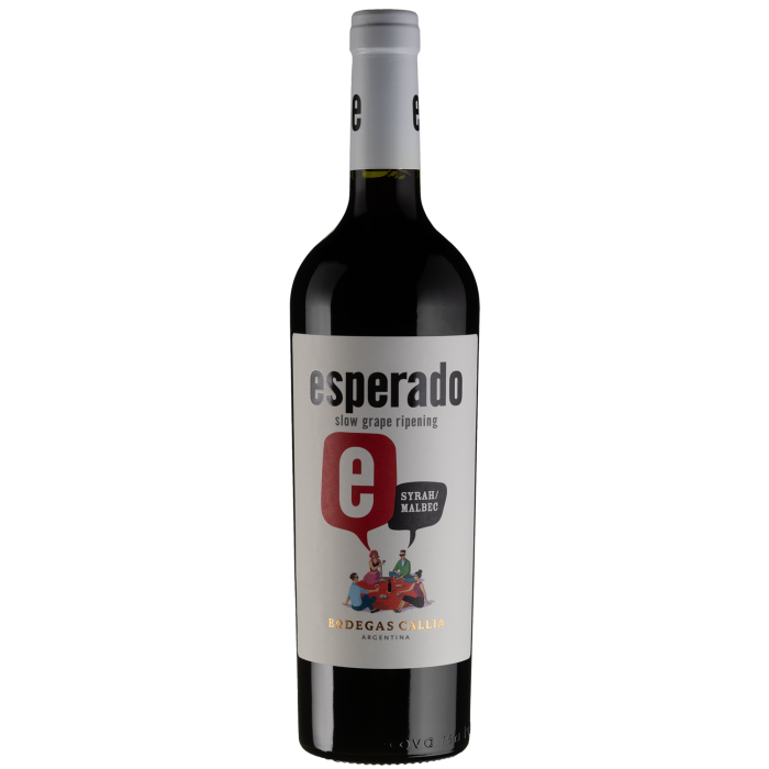 Вино Callia Shiraz Malbec Esperado / Шираз Мальбек Есперадо, червоне напівсолодке, 0.75 л