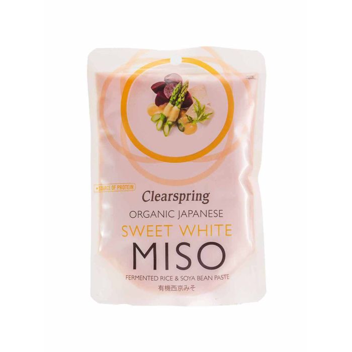 Паста Місо солодка біла органічна 250г, Clearspring