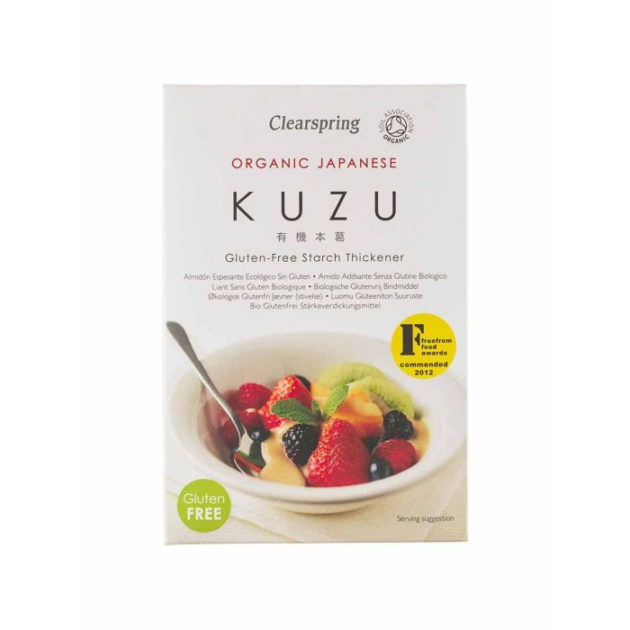 Крохмаль з кореня Кузу органічний без глютену 125г, Clearspring